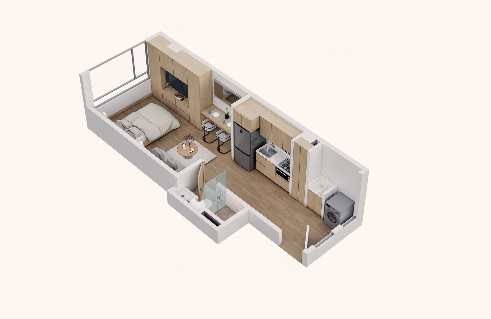 Modelo A - Con acabados